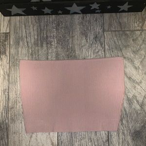 Pink tube top